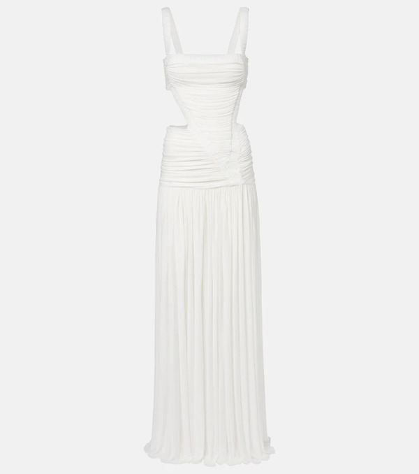  Christopher Esber Christopher Esber Vestido Largo Orion Fruncido 