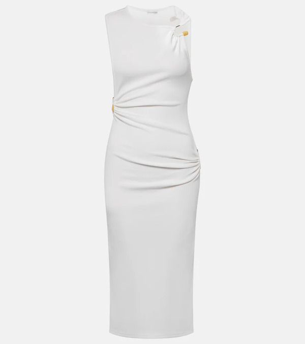  Christopher Esber Christopher Esber Vestido Midi Callisto Trinity De Jersey 
