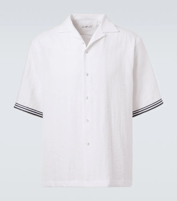  Commas Commas Camisa Bordada 