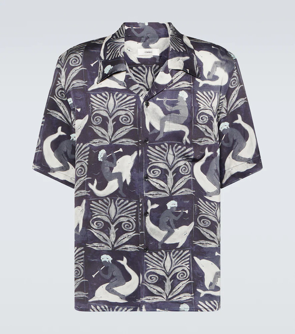  Commas Commas Camisa Estampada 