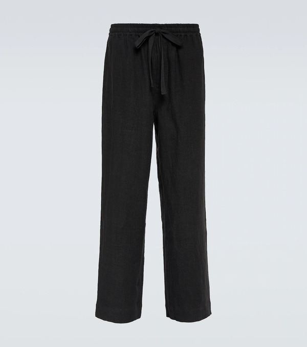  Commas Commas Pantalones Anchos De Lino 