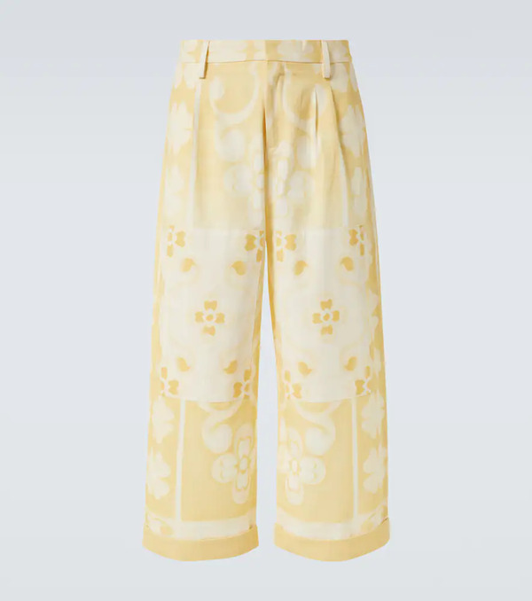  Commas Commas Pantalones Seaside De Algodón Y Seda 