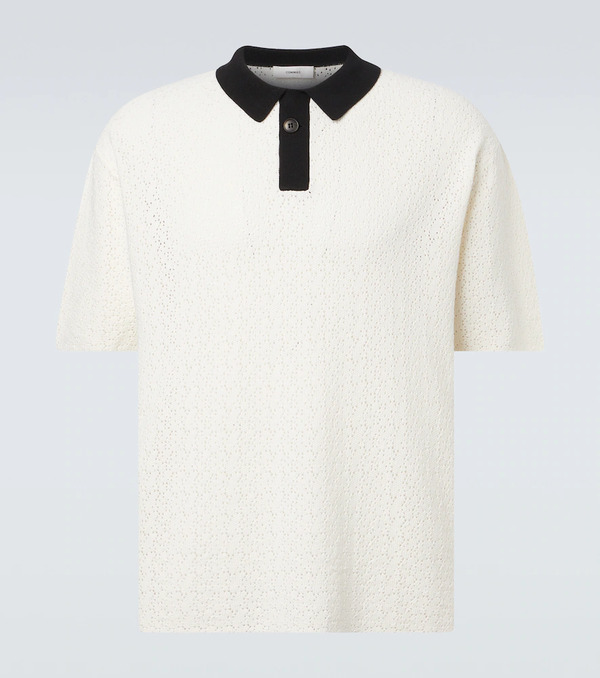  Commas Commas Polo De Croché En Mezcla De Algodón 