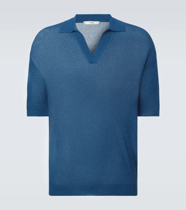  Commas Commas Polo De Punto Semitransparente 