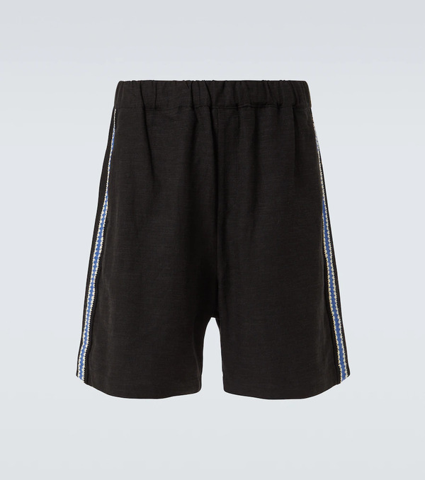  Commas Commas Shorts Con Croché 