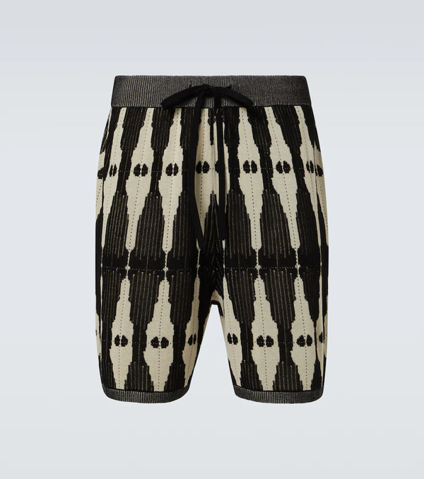  Commas Commas Shorts Ritual De Punto De Jacquard 