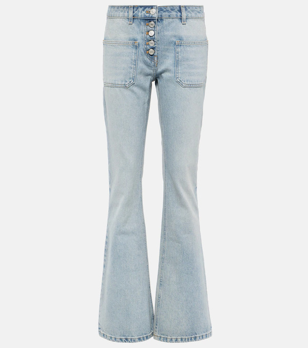  Courreges Courrèges Jeans Bootcut De Tiro Bajo 