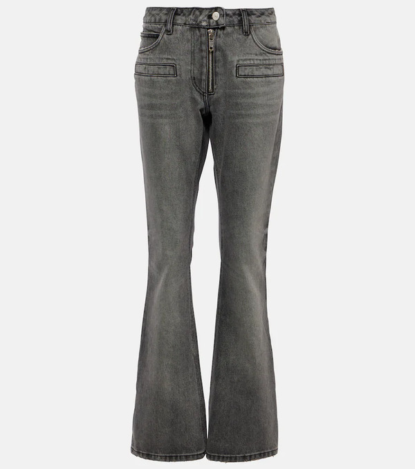  Courreges Courrèges Jeans Rectos De Tiro Bajo 