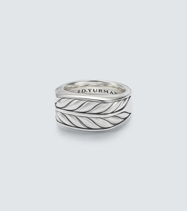  David Yurman David Yurman Anillo Chevron De Plata De Ley 