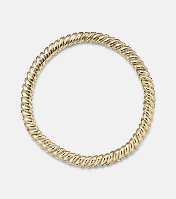  David Yurman David Yurman Collar Sculpted Cable De Oro De 18 Ct 