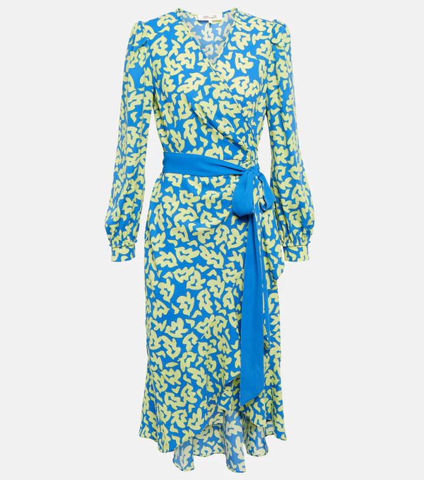  Diane Von Furstenberg Diane Von Furstenberg Vestido Midi Estampado 