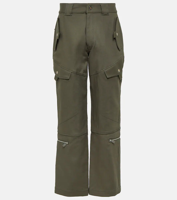  Dion Lee Dion Lee Pantalones Cargo De Sarga De Algodón 
