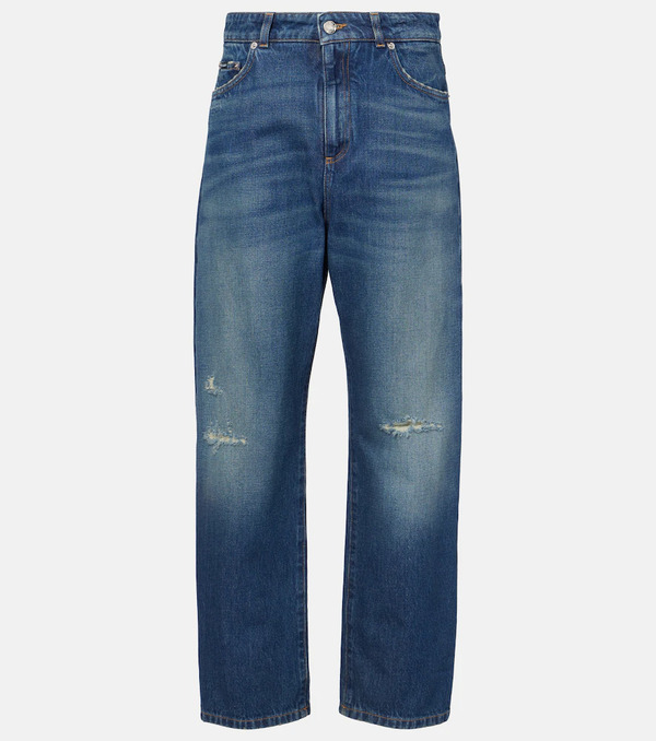  Dolce&gabbana Dolce&gabbana Jeans Rectos Desgastados 