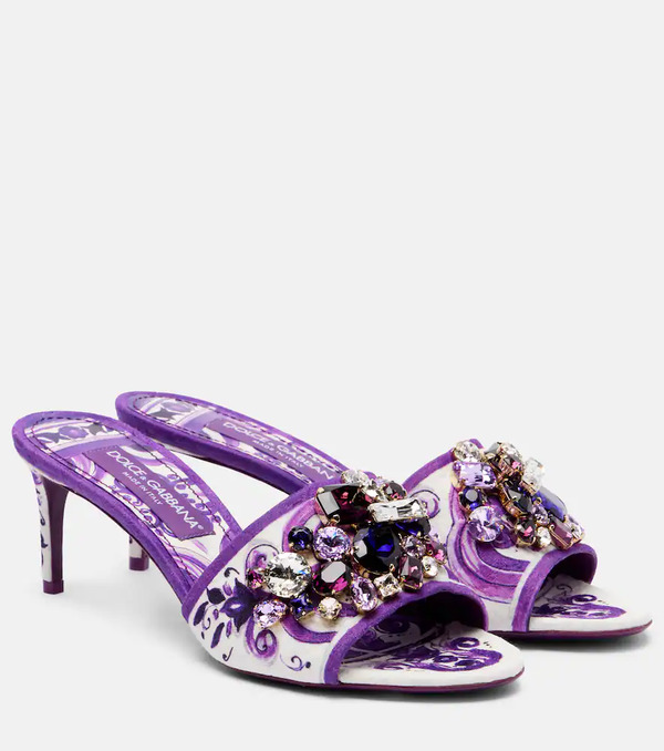  Dolce&gabbana Dolce&gabbana Mules Majolica 60 