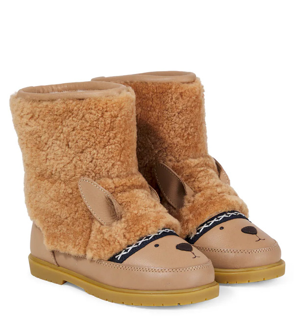  Donsje Donsje Botas Wadou De Piel Y Borrego 