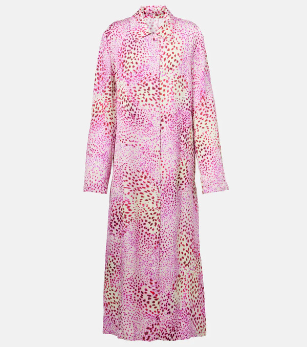  Dries Van Noten Dries Van Noten Abrigo De Jacquard Estampado 