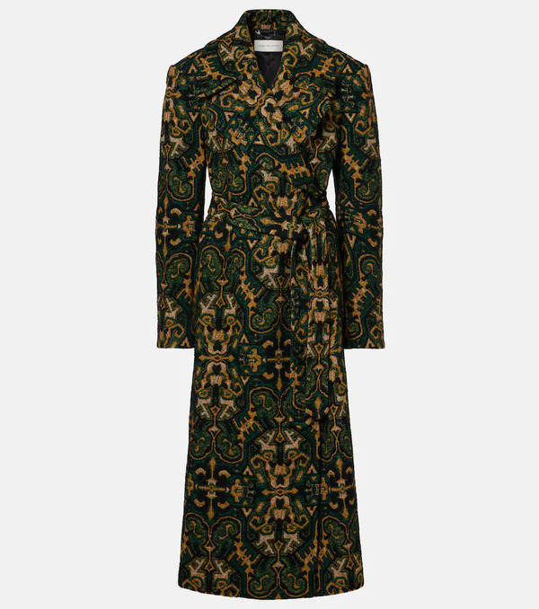  Dries Van Noten Dries Van Noten Abrigo Rafaella Estampado 