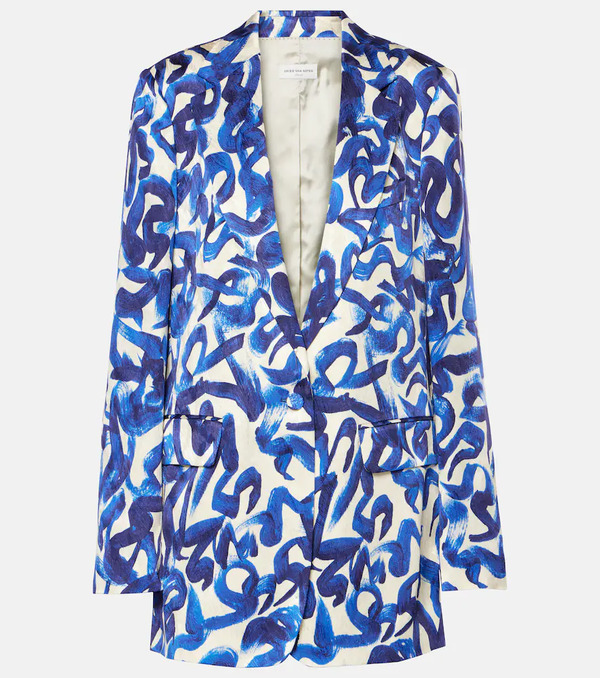  Dries Van Noten Dries Van Noten Blazer Estampado 
