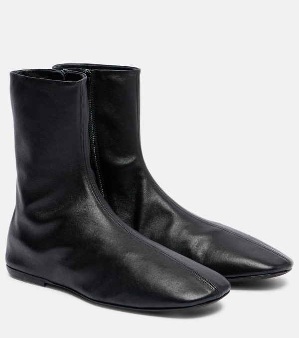  Dries Van Noten Dries Van Noten Botines Globe De Piel 