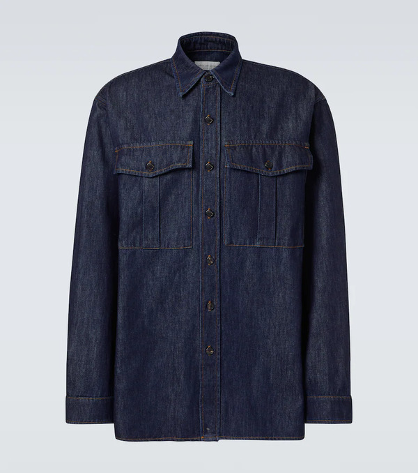  Dries Van Noten Dries Van Noten Camisa De Denim 