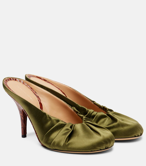  Dries Van Noten Dries Van Noten Mules 90 De Satén 