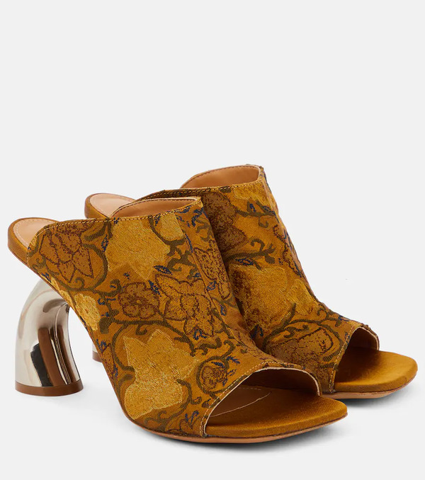  Dries Van Noten Dries Van Noten Mules Florales 