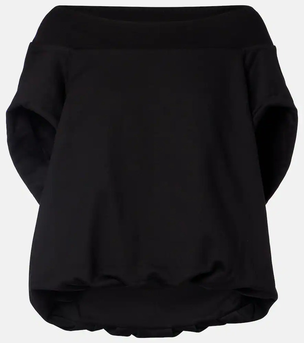  Dries Van Noten Dries Van Noten Sudadera Cocoon De Jersey De Algodón 