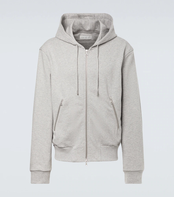  Dries Van Noten Dries Van Noten Sudadera De Algodón Con Capucha 