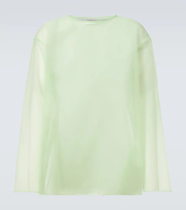  Dries Van Noten Dries Van Noten Top Transparente Oversized 