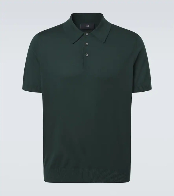  Dunhill Dunhill Polo De Algodón Y Seda 