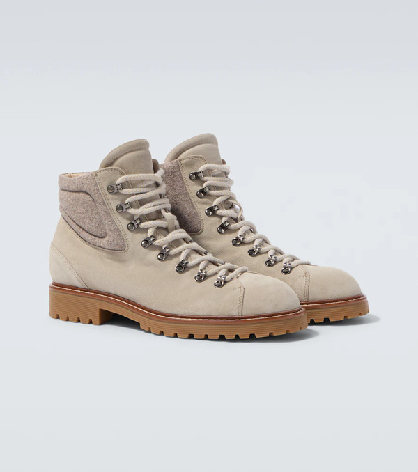  Eleventy Eleventy Botas De Ante Con Cordones 