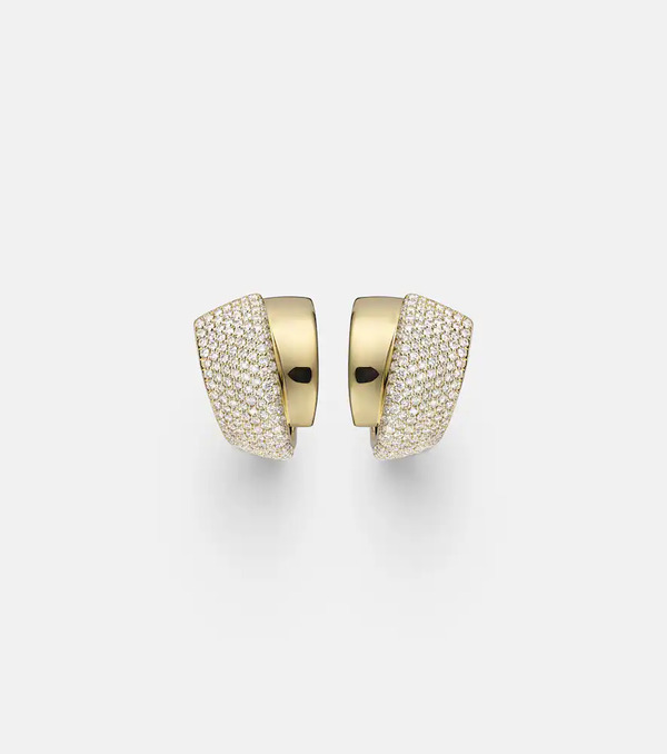  Engelbert Engelbert Pendientes Divino De Oro De 18 Ct Con Diamantes 