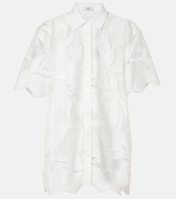  Erdem Erdem Camisa De Malla Bordada 