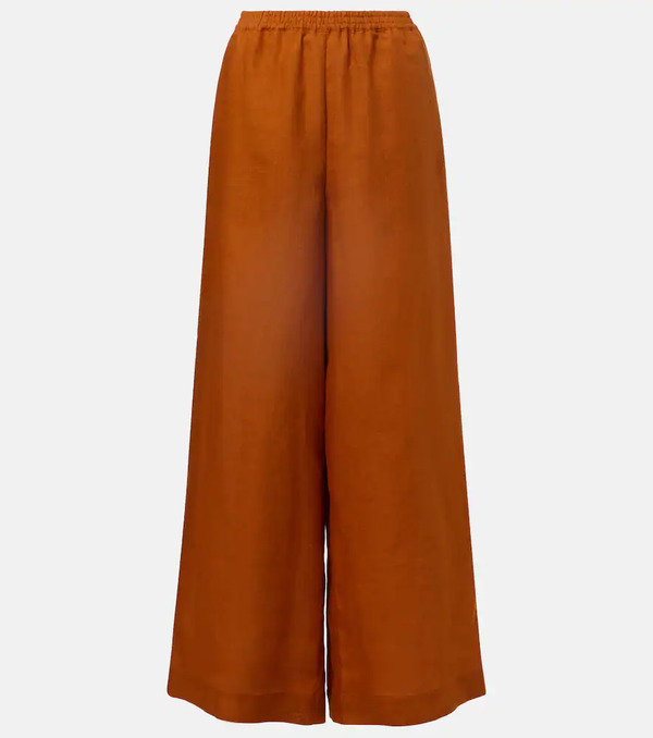  Eres Eres Pantalones Anchos Select De Lino 