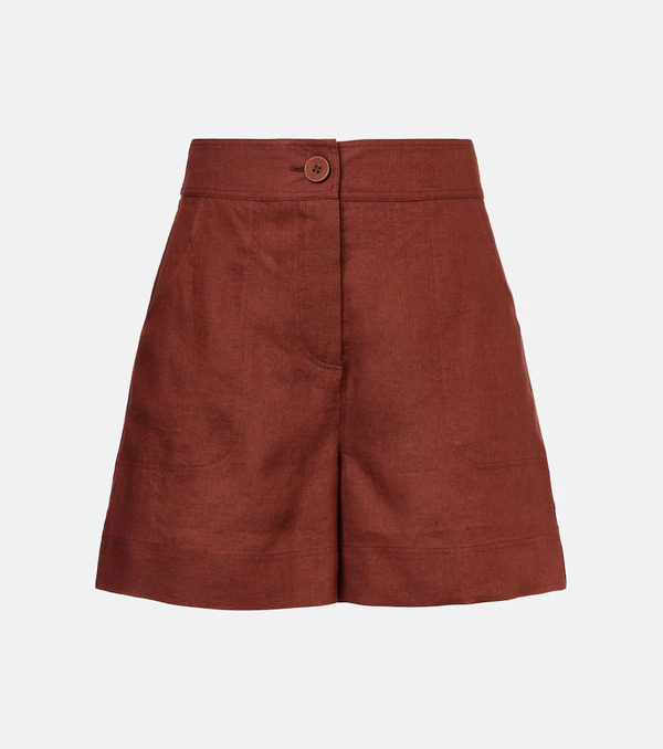  Eres Eres Shorts Correct De Lino 