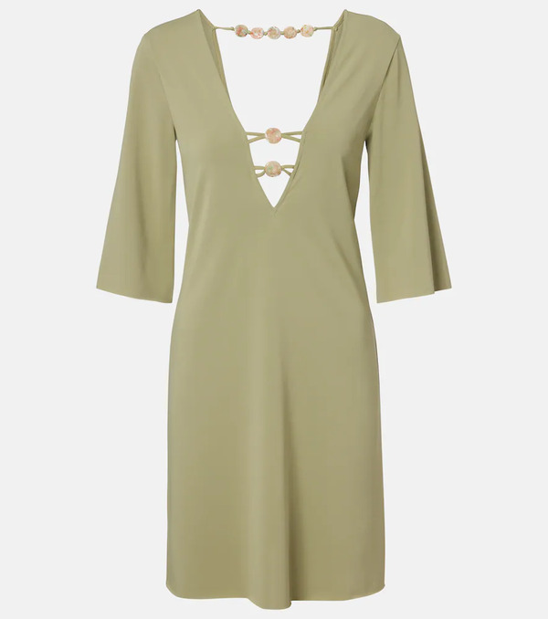  Eres Eres Vestido Midi Fabuleuse Con Abalorios 