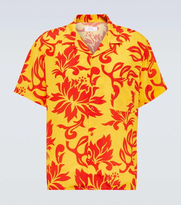  Erl Erl Camisa Bowling Estampada 