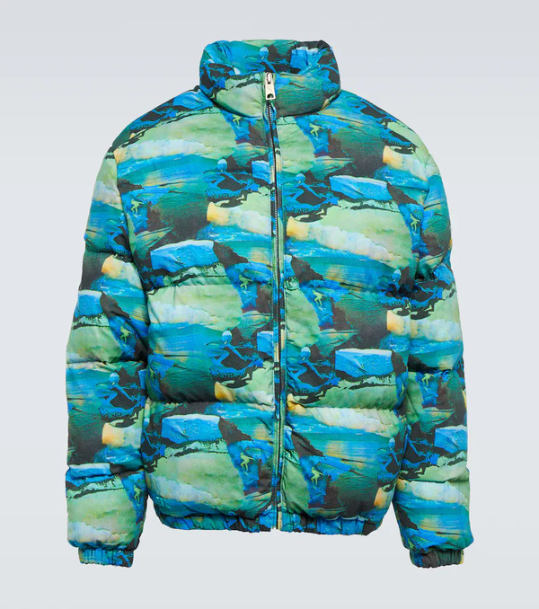  Erl Erl Chaqueta Acolchada Estampada 