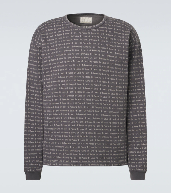  Erl Erl Jersey De Jacquard De Algodón 