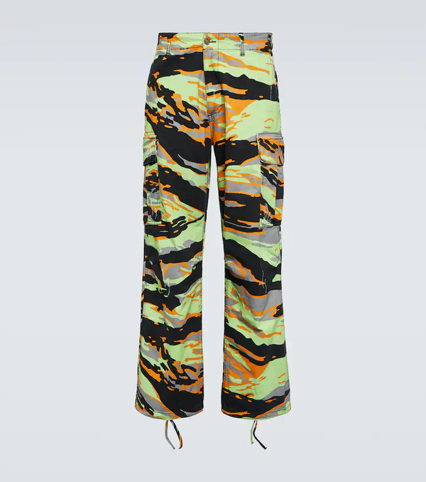 Erl Erl Pantalones Cargo De Algodón Estampados 