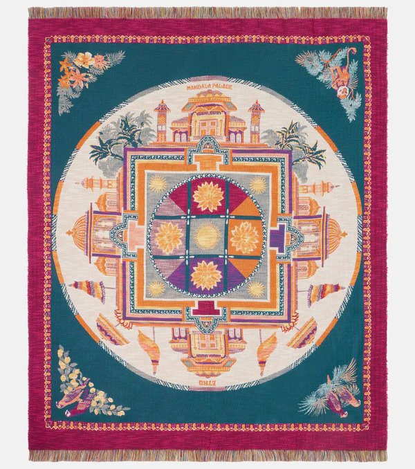  Etro Etro Colcha Shanti De Algodón Bordada 