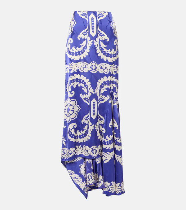  Etro Etro Falda Larga Estampada 
