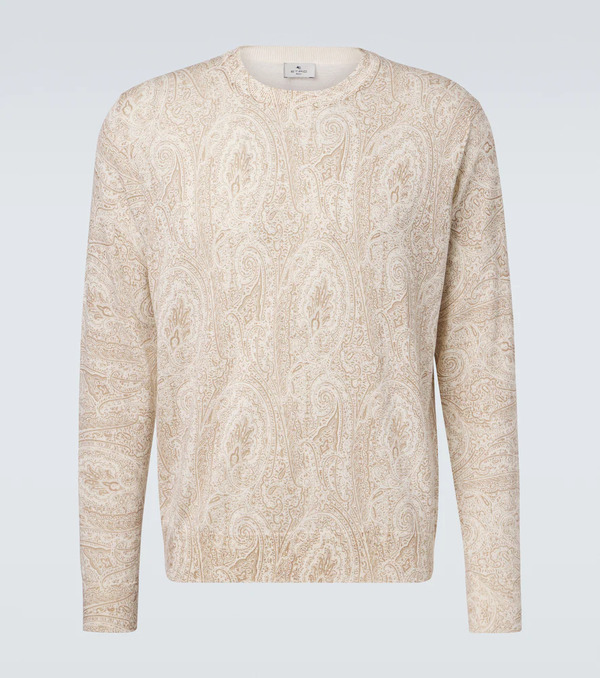  Etro Etro Jersey De Algodón Y Seda 