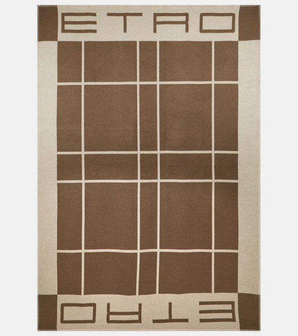  Etro Etro Manta De Seda En Jacquard 
