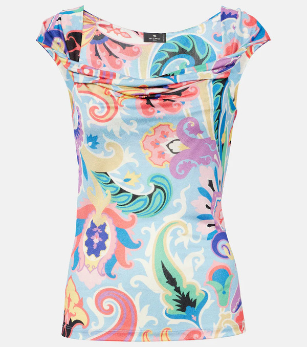  Etro Etro Top Con Paisley 