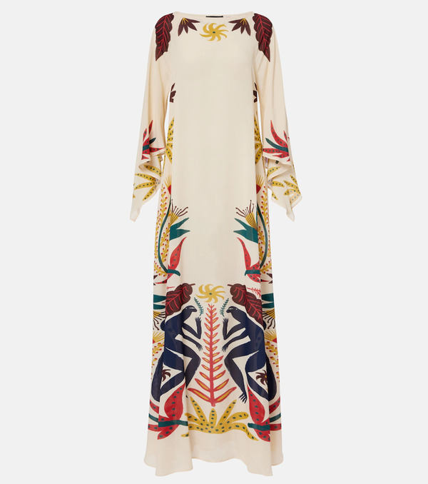  Etro Etro Vestido Largo Estampado 