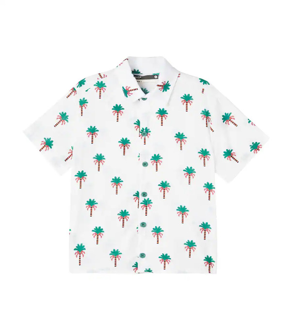 Fabula Fábula Camisa Açaízeiro De Algodón Estampada 