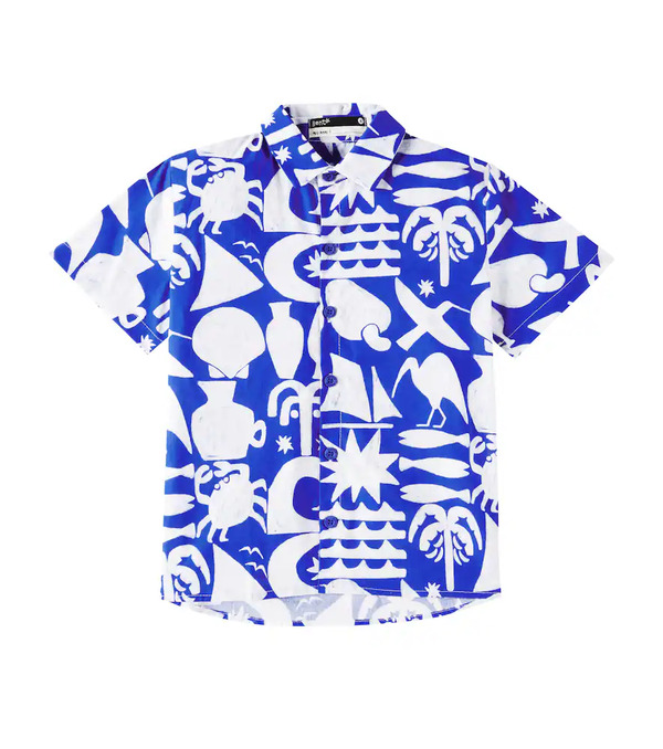  Fabula Fábula Camisa De Algodón Estampada 