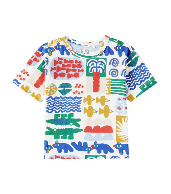  Fabula Fábula Camiseta De Algodón Estampada 