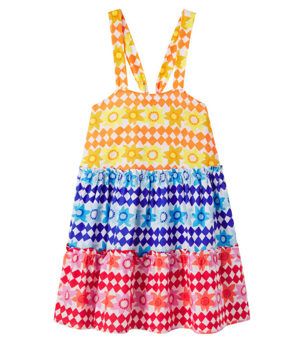  Fabula Fábula Vestido De Algodón Estampado 